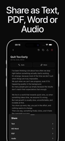 Voice Notes AI - Speakap screenshot