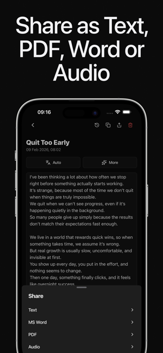 Voice Notes AI - Speakap Screenshot 6 of 8
