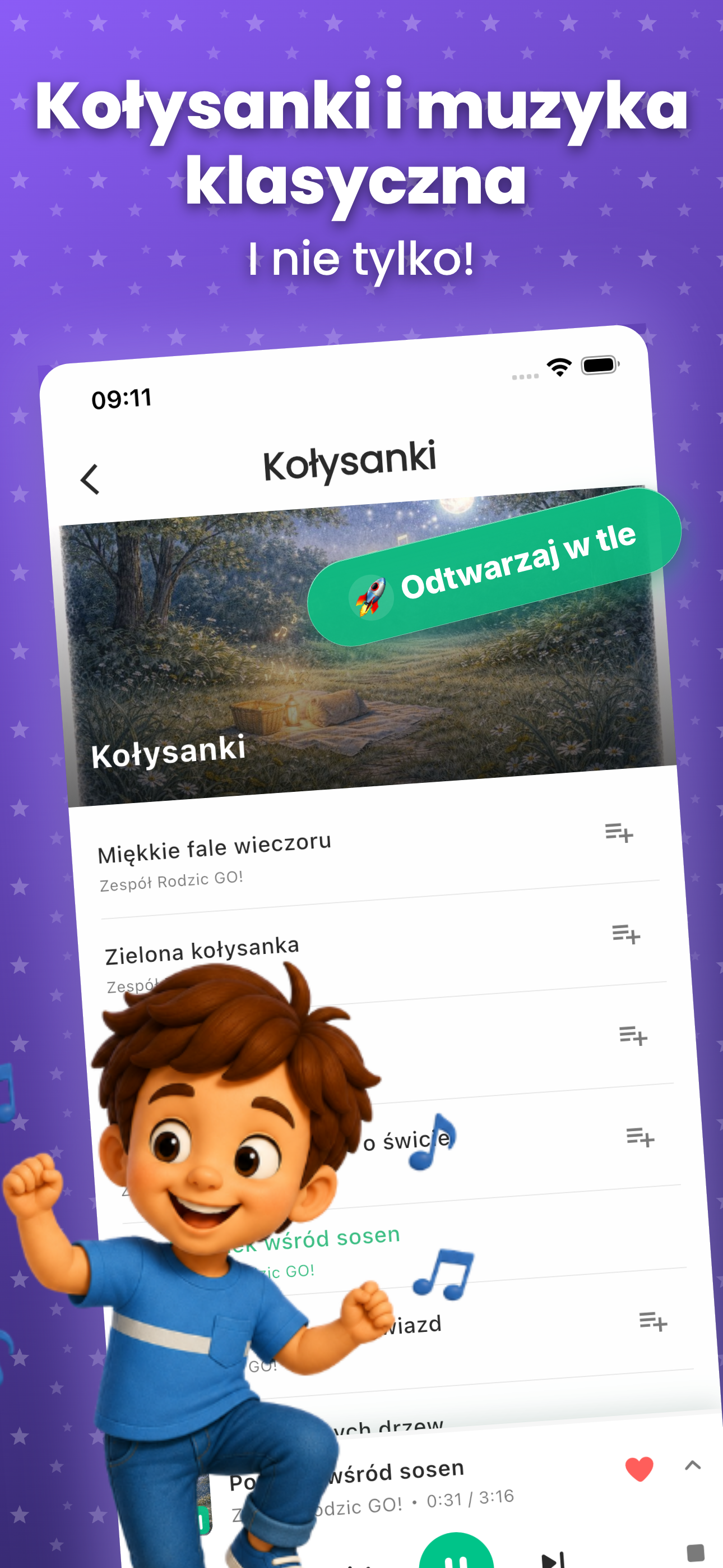 Rodzic GO: Miejsca i Treści