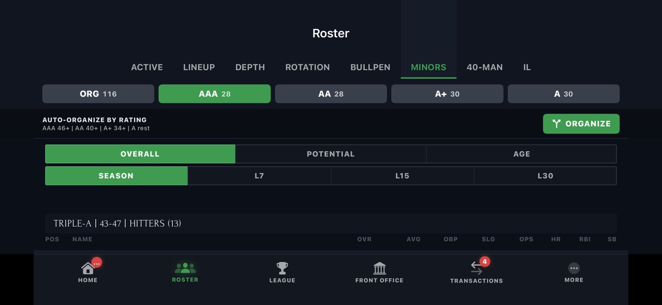 Screenshot 2 of Big League GM