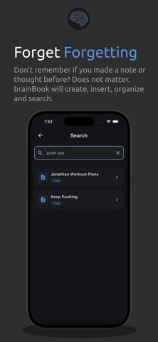 brainBook - Thoughts Organized screenshot
