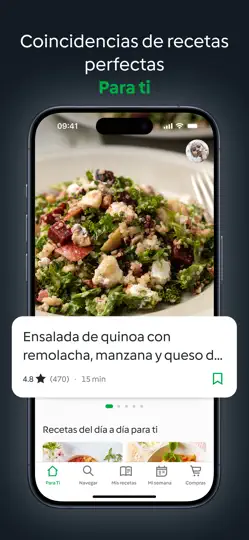 Captura de pantalla de Thermomix® Cookidoo® en iPhone 1
