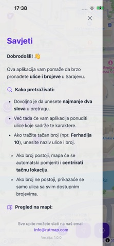 Rutmap Sarajevo Screenshot 5 of 5
