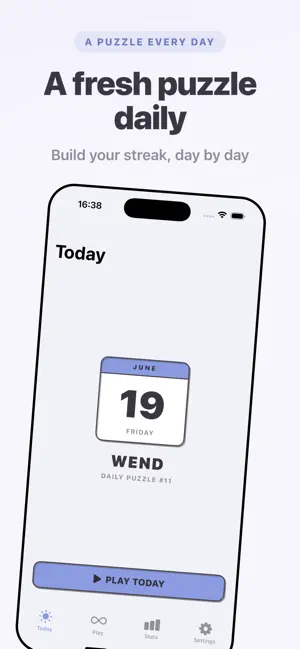 Wend: Daily Word Trails Puzzle screenshot 4
