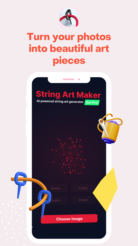 #1. String Art Maker (iOS) Podle: Oguzhan Avci