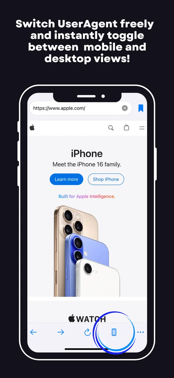 #1. UserAgent Switcher (iOS) 게시자: Atsuya Suzuki