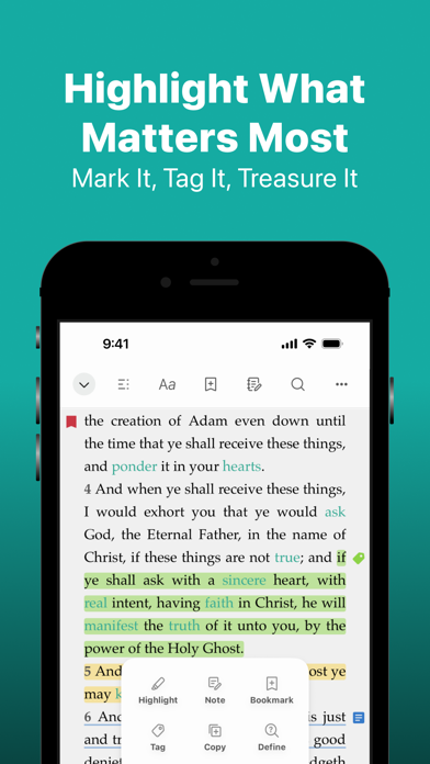 Deseret Bookshelf LDS Books iPhone screenshot