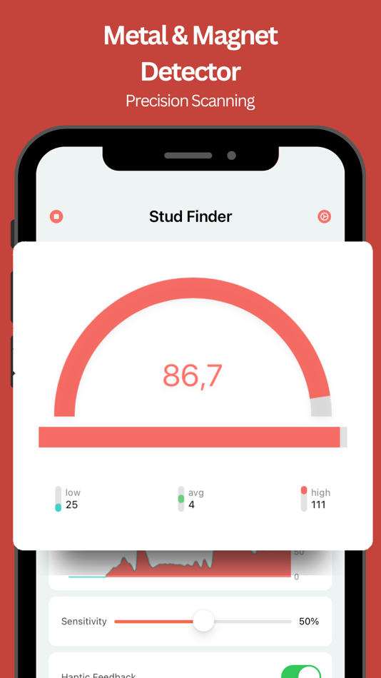 #1. Stud Finder & Wall Detector (iOS) 由: ORIOL NADAL SERRA