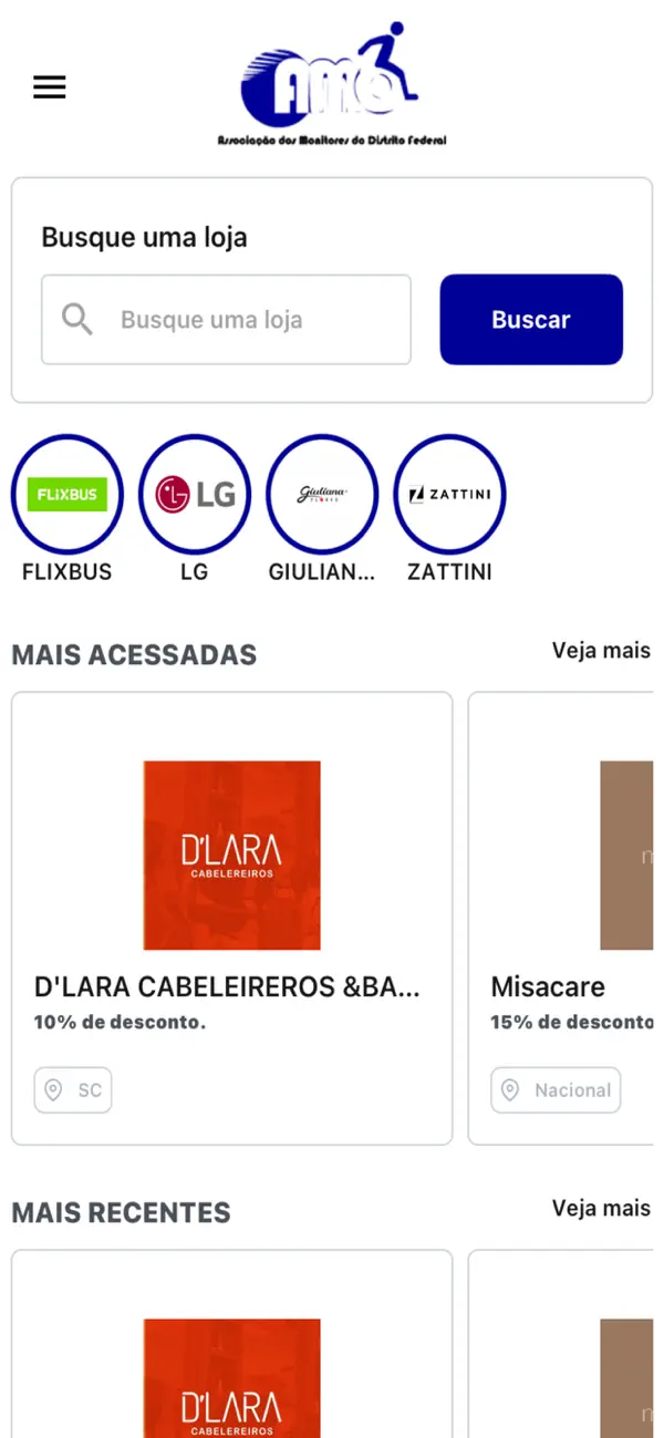 Screenshot #3 pour Clube AMO-DF