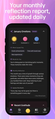 Reflecta - AI Voice Journal Screenshot 6 of 9