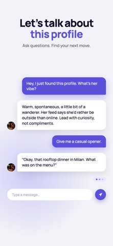 Stalk AI & DM Coach: Genius Screenshot 5 of 7