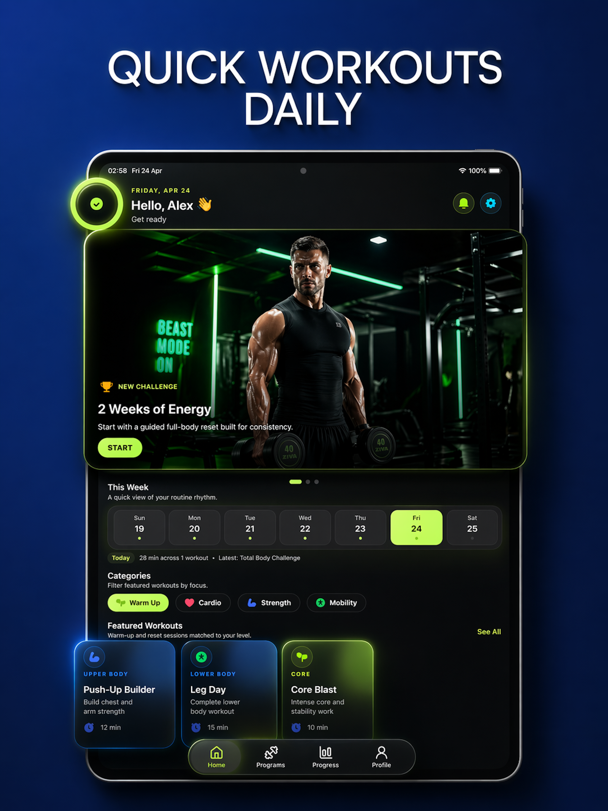 Quick Workout: BurnPilot screenshot 6