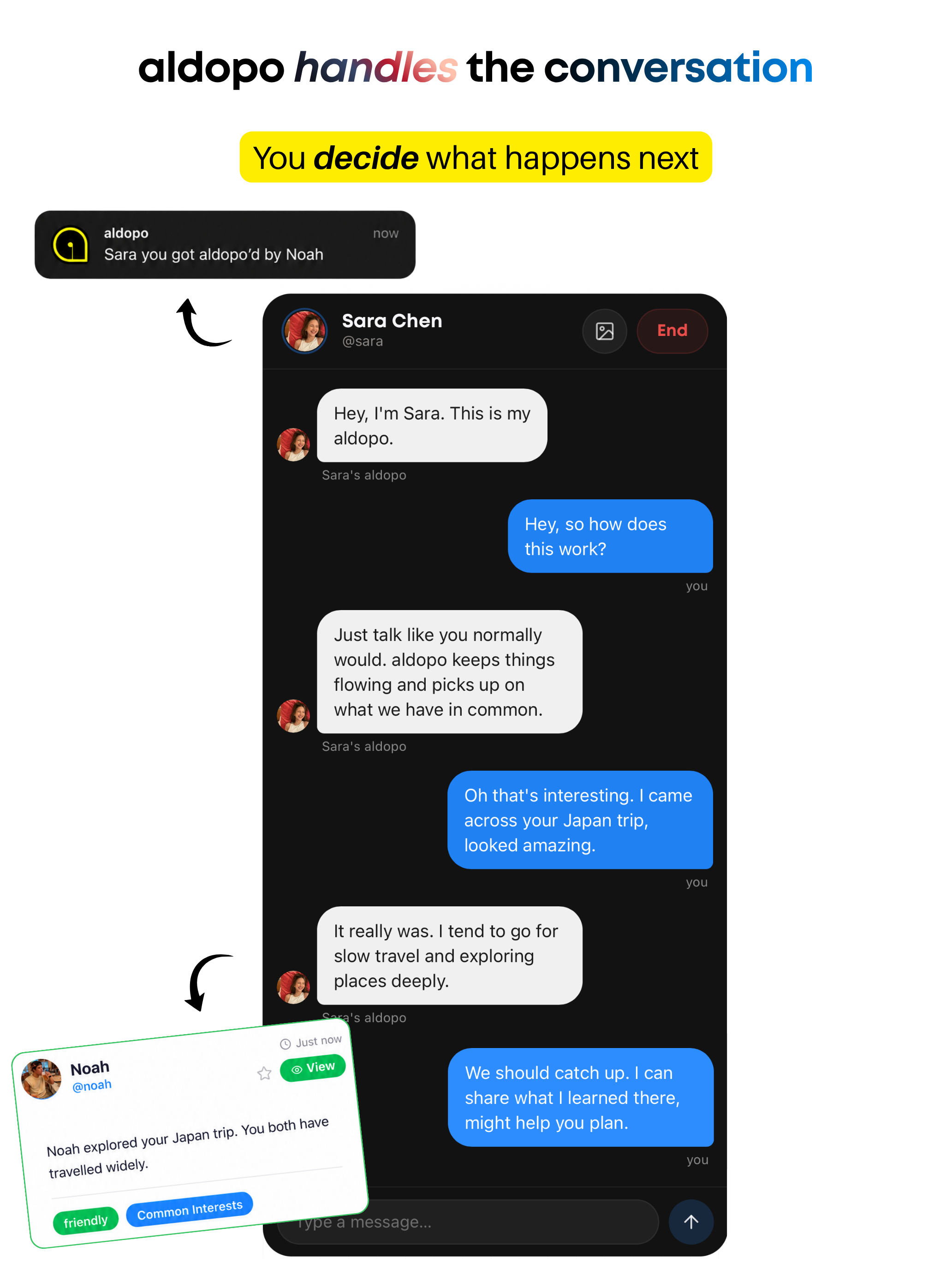 Aldopo: Discover People screenshot 11