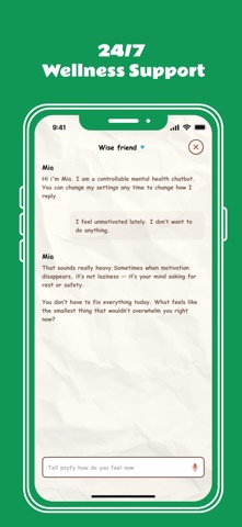 Psyfy: Self-care Companion iPhone screenshot
