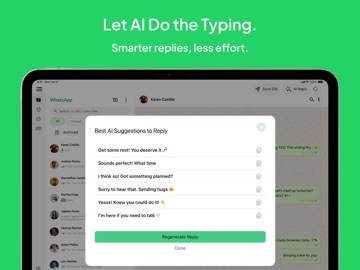 All Messenger for WA Web iPad screenshot