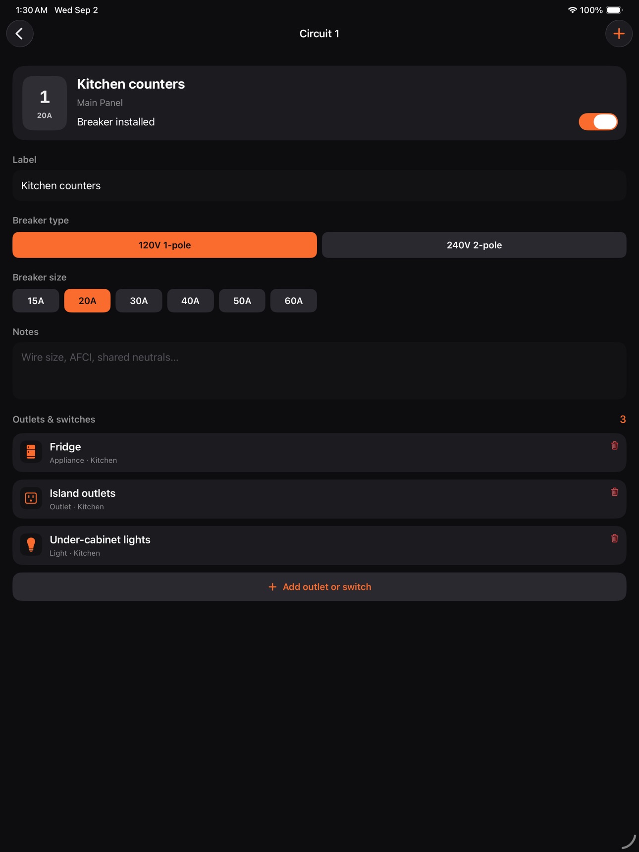 Screenshot 4 of CircuitTrack