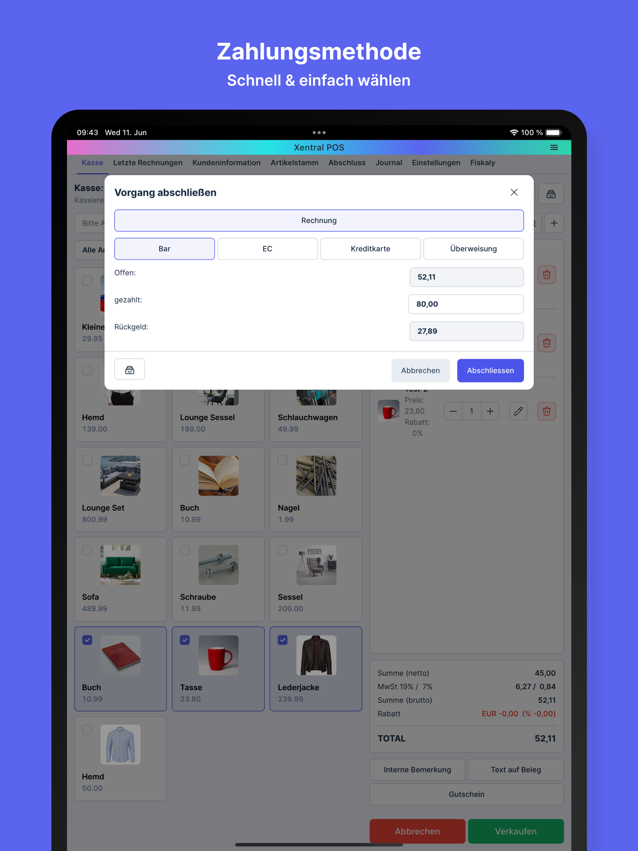 Xentral POS screenshot 3