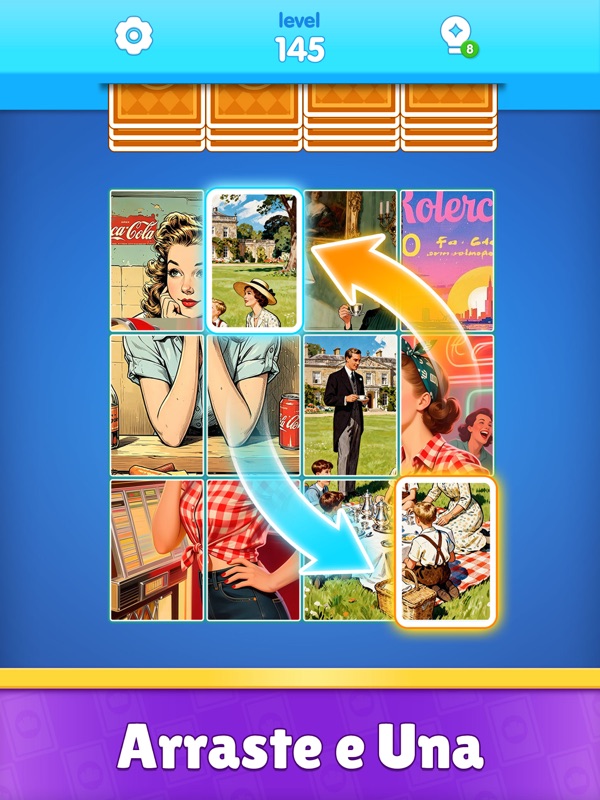 Jigsaw Drop: Puzzle Solitário screenshot 8