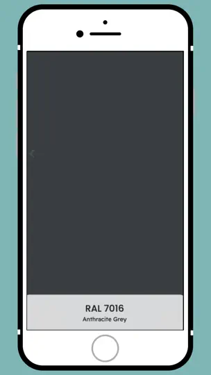 Скриншот RAL Colours на iPhone 4