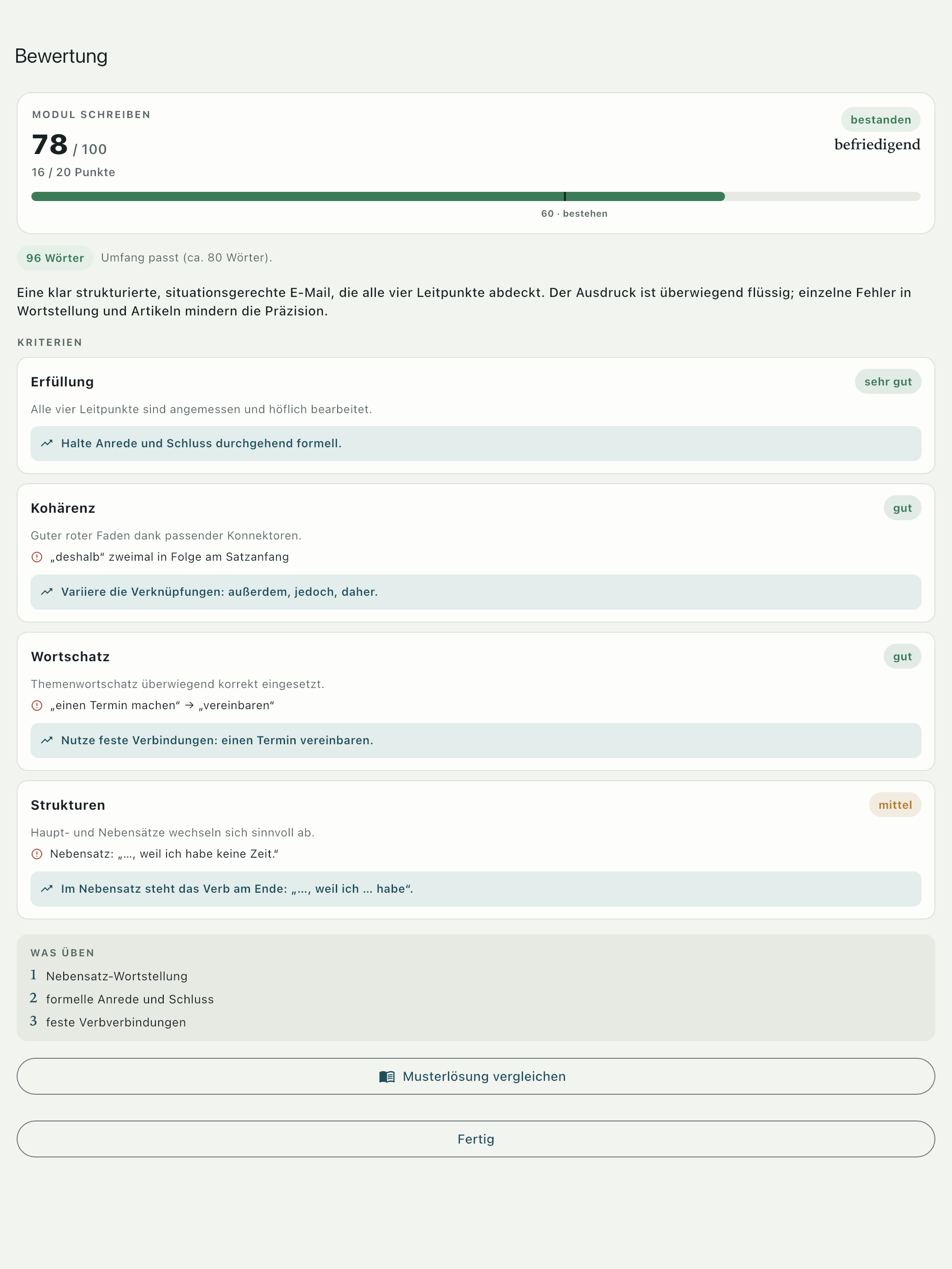 Rilke – German Exam Prep screenshot 9