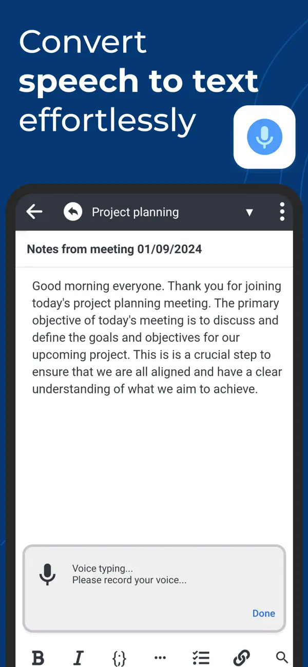 Joplin iPhone App Screenshot 3 – Produktivität