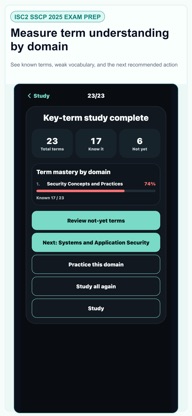 ISC2 SSCP 2025 Exam Prep screenshot 3