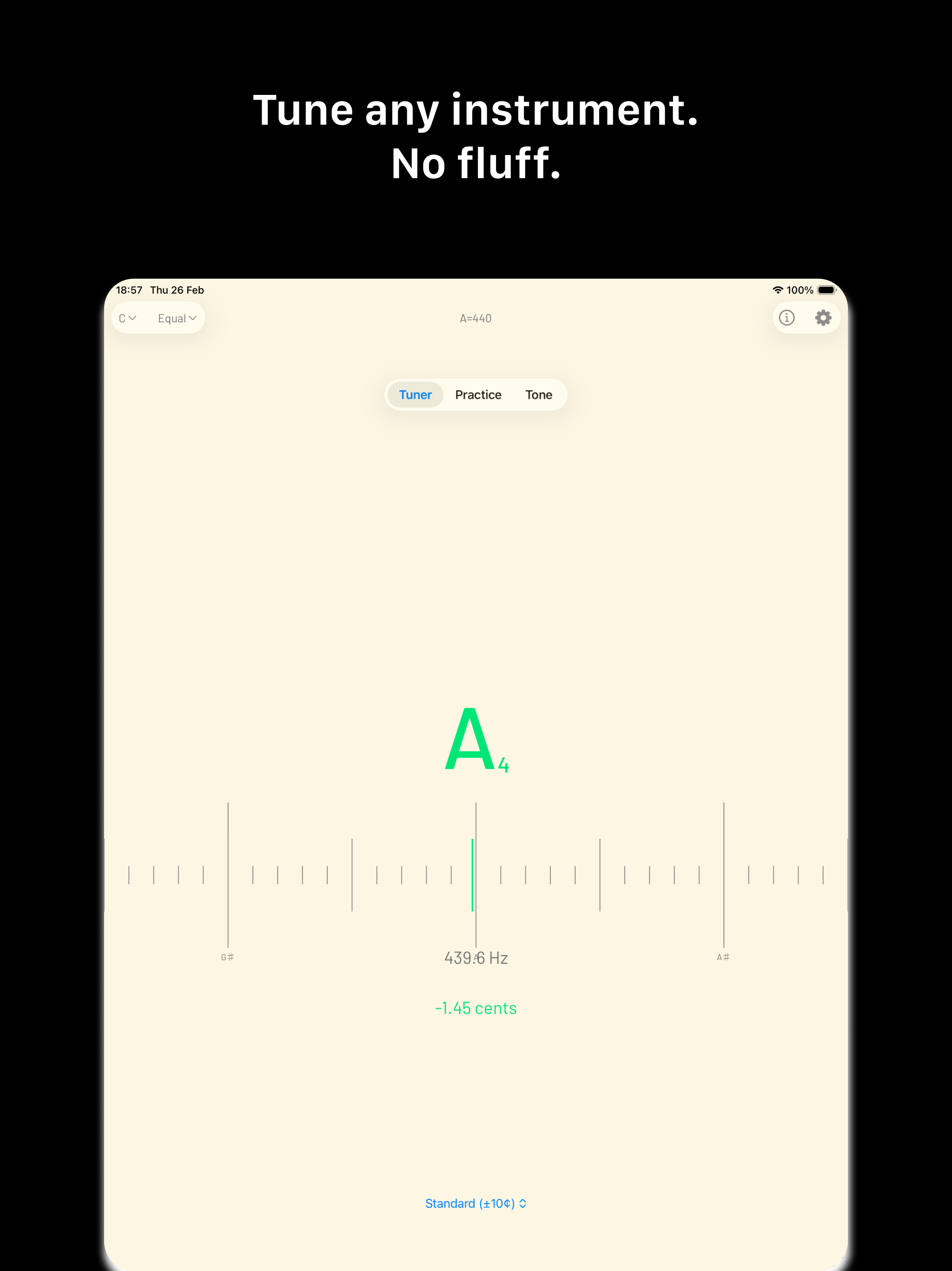 PitchPerfect: Chromatic Tuner