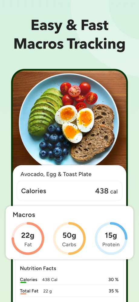 AI Calorie Tracker: CaloCare screenshot 2