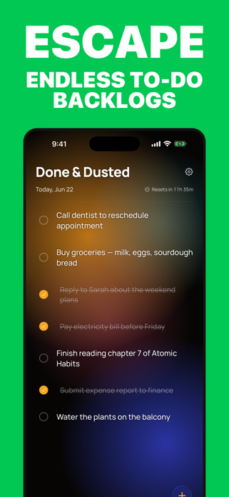 Daily Reset: Done & Dusted Screenshot 1 of 3
