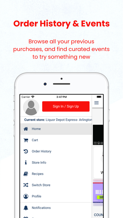 App screenshot