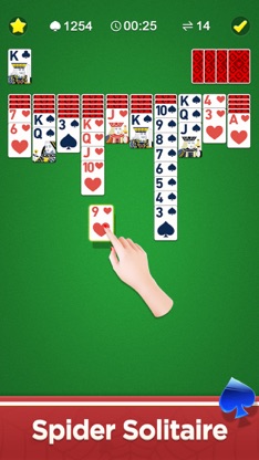 Classic Spider Solitaire Mania screenshot 1
