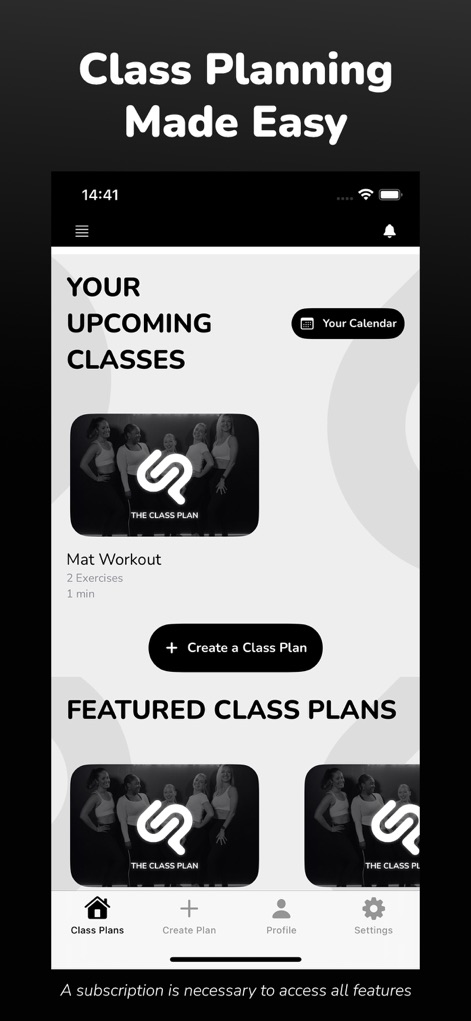 The Class Plan - Health & Fitness App | MWM