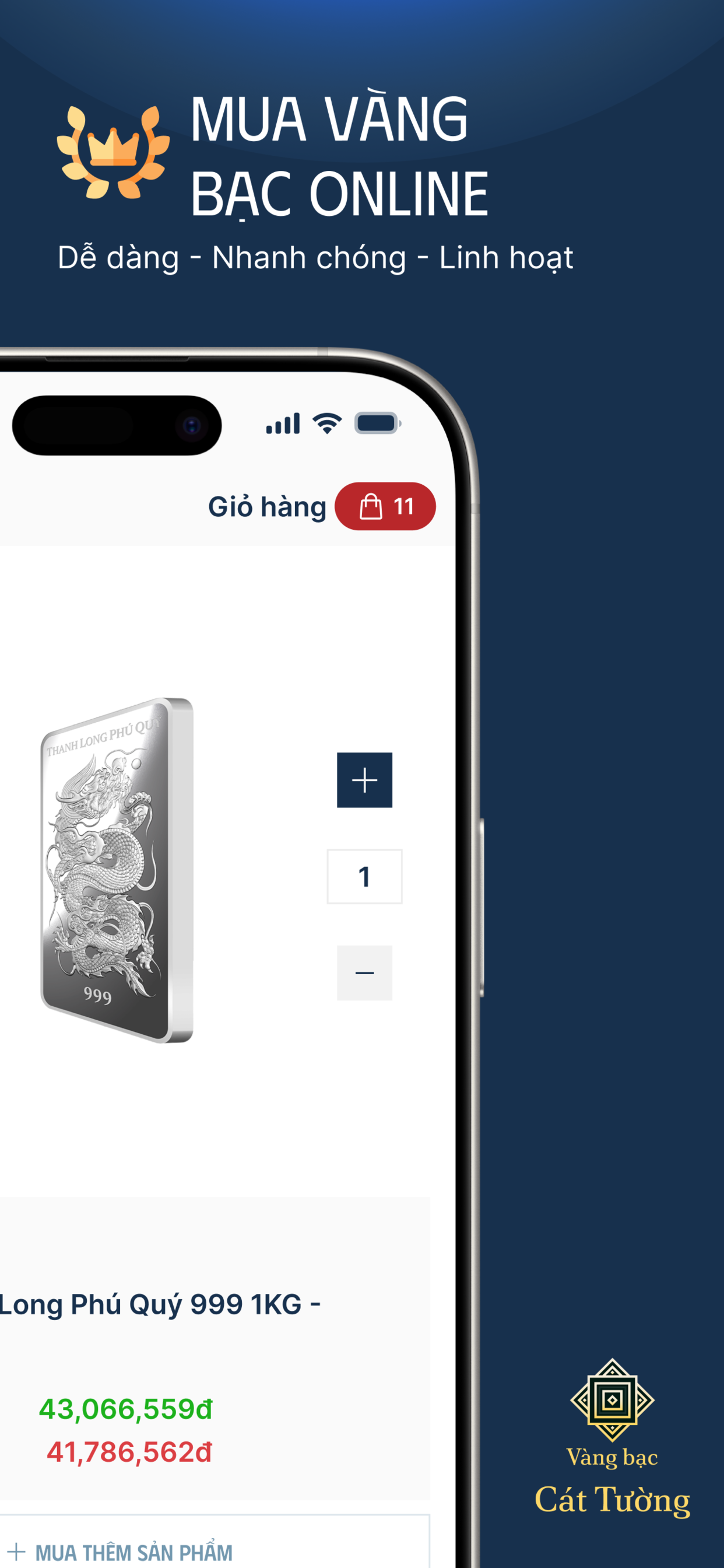 Vàng bạc Cát Tường CTJ screenshot 3