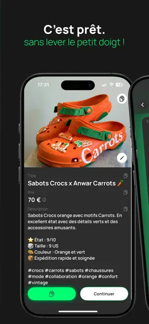 Listed AI - Créer des annonces iPhone screenshot 4