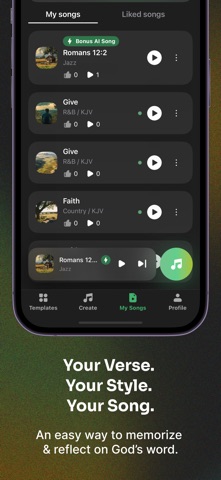 VRSE - Bible verse songs screenshot