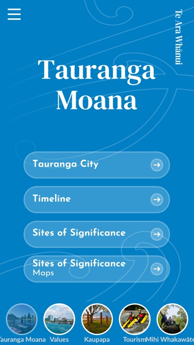 Te Ara Whānui Screenshot