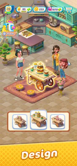 Capture d'écran de Gossip Harbor : Jeu De Fusion sur iPhone 4