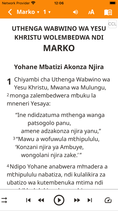 Screenshot #1 pour Chichewa Bible