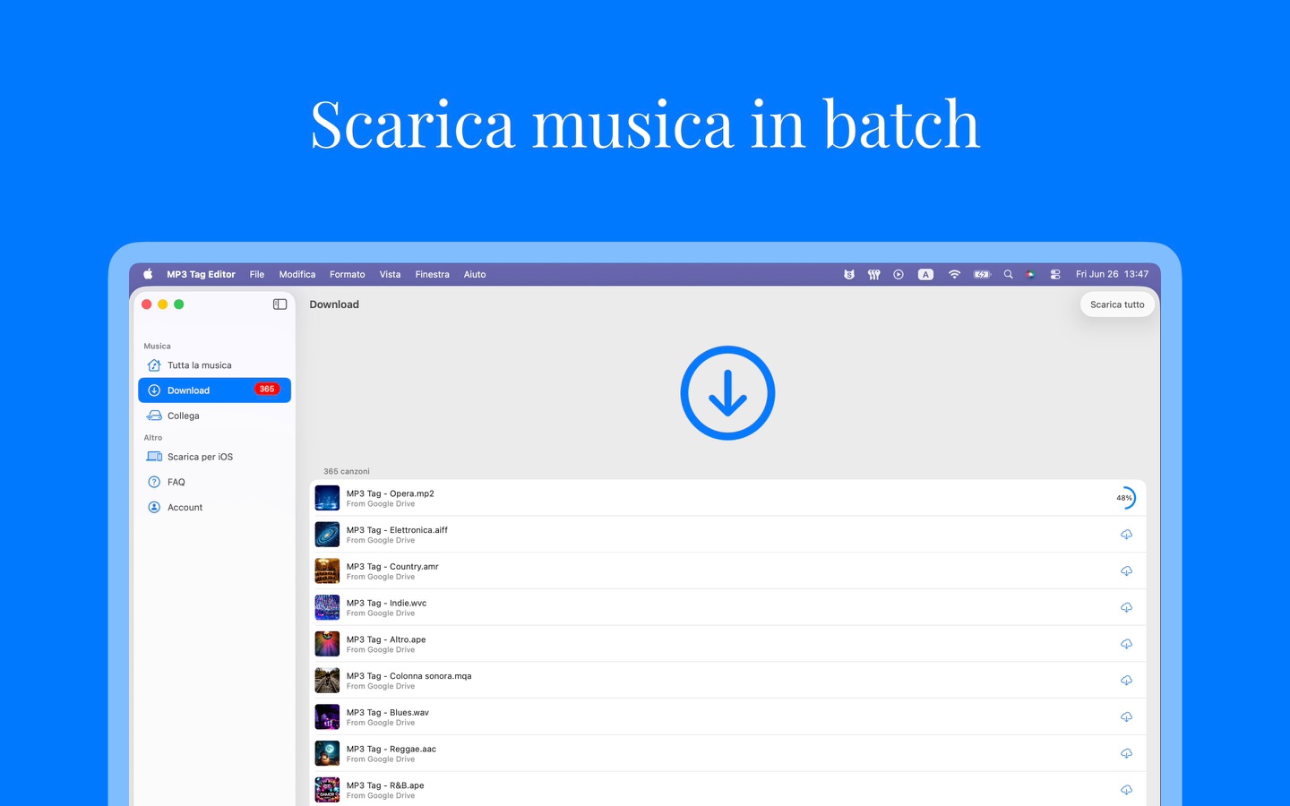 Schermata dell’app 9
