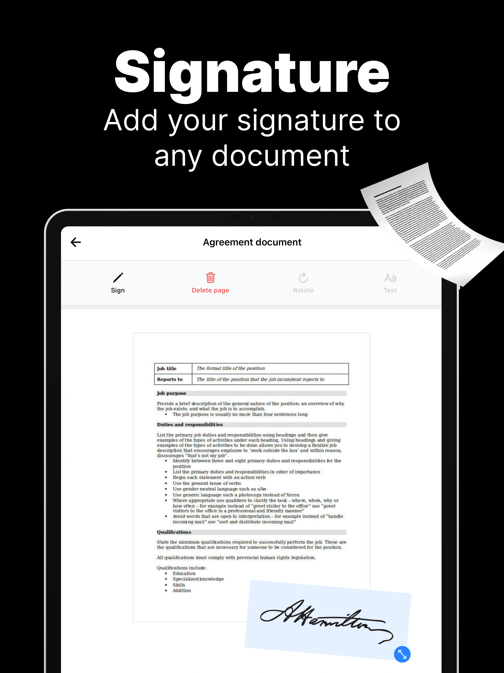 ScanDoc - Scan & Sign docs screenshot 6