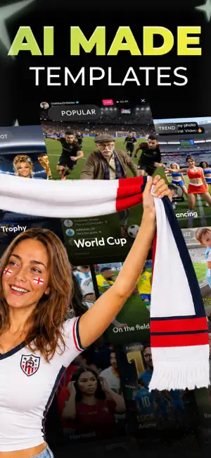 EditZ: World Cup Photo Editor iPhone screenshot 2