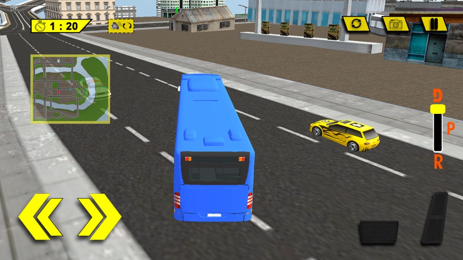 #3. Mega Bus Driving 3D:Bus Games (iOS) 由: Khalid Muneer