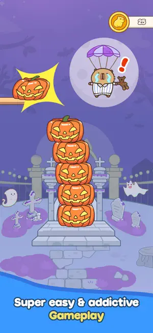 Capybara Jump: Stack Tower screenshot 4