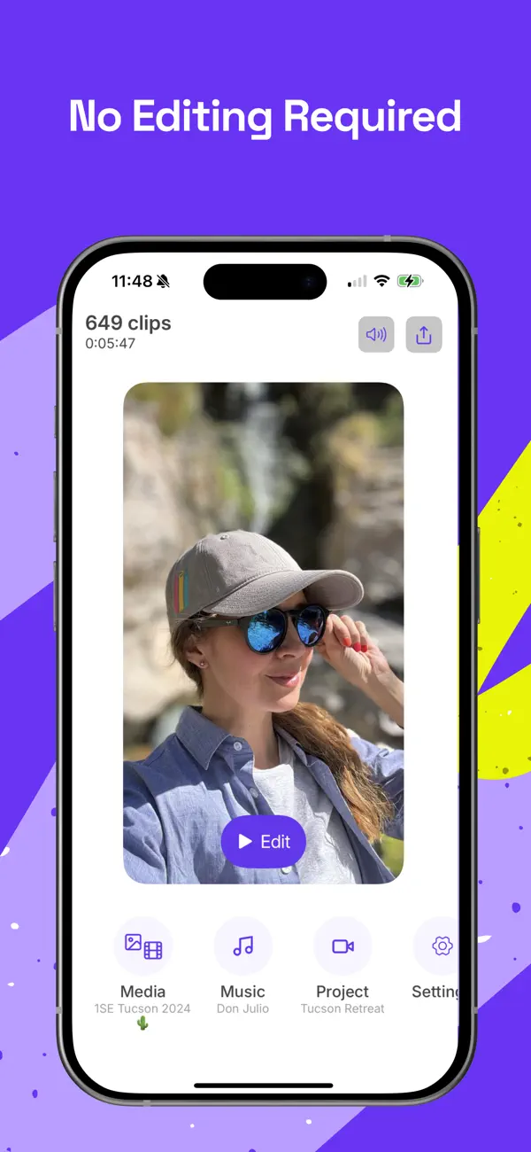 Screenshot #2 pour DUMP: Instant Video Montage