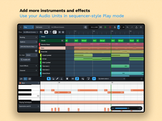 Dorico for Education iPad screenshot