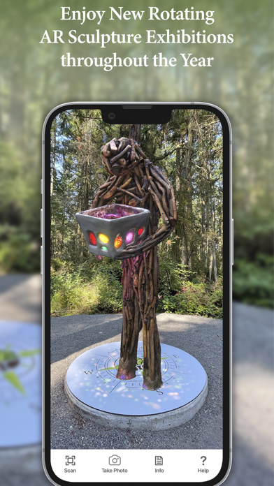 Price Sculpture Forest AR Screenshot