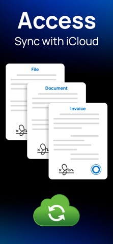 Receipt & Invoice Scan PDF iPhone screenshot