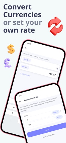 Split Money: Bills & Expenses iPhone screenshot