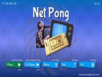 BTS Net Pong iPad screenshot
