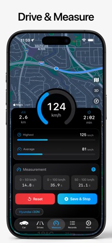 SpeedGPS - Drive & Measure screenshot